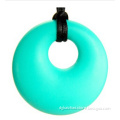 Green Jewelry BPA Free Silicone Teether Ring (BZ-SN003)